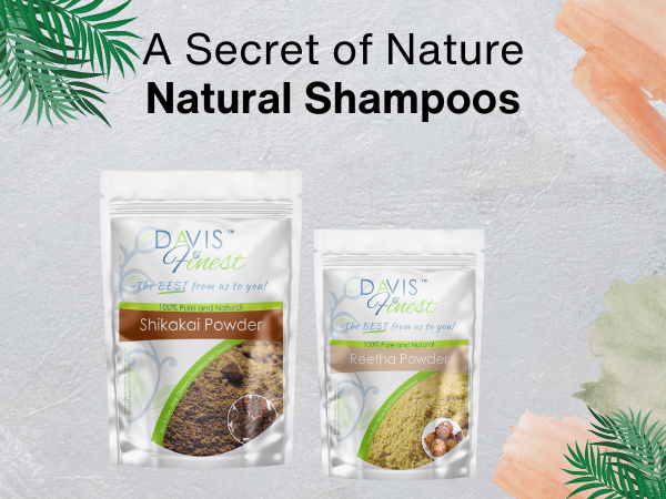 Nourish Your Hair with Shikakai & Reetha Powders as Natural Shampoos