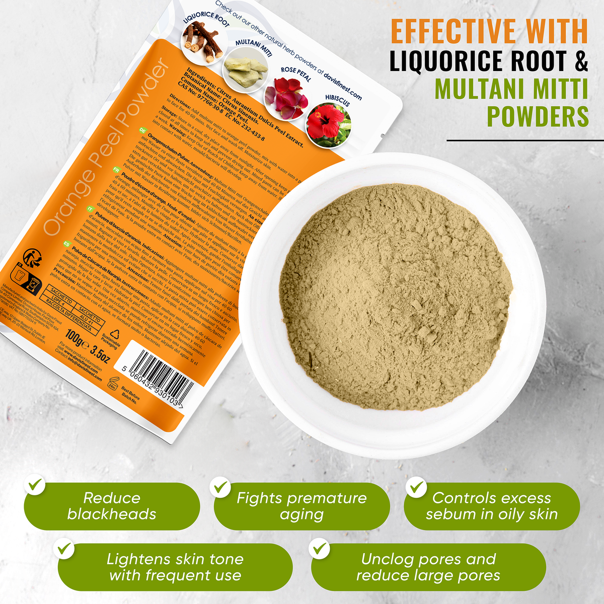 Orange Peel Powder 100g