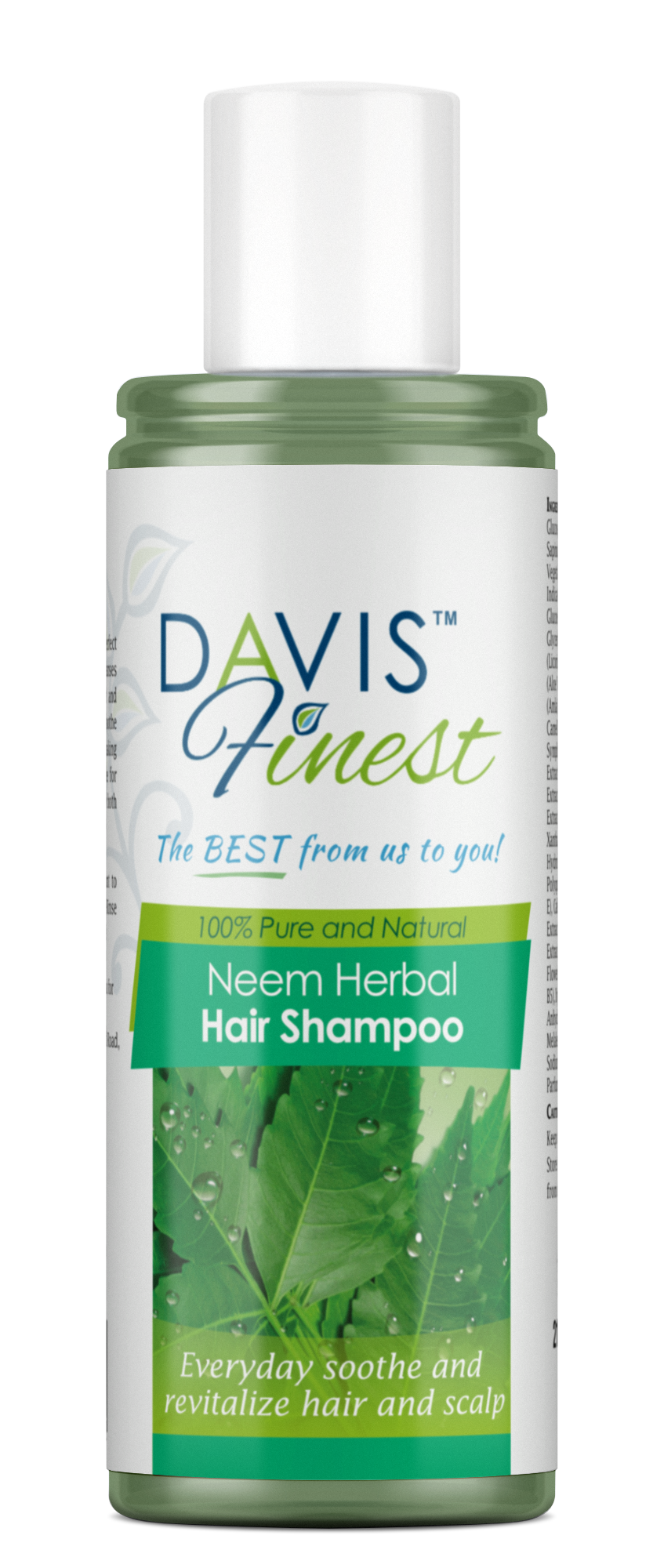 Neem Aloe Vera Reetha Herbal Shampoo davisfinest.com