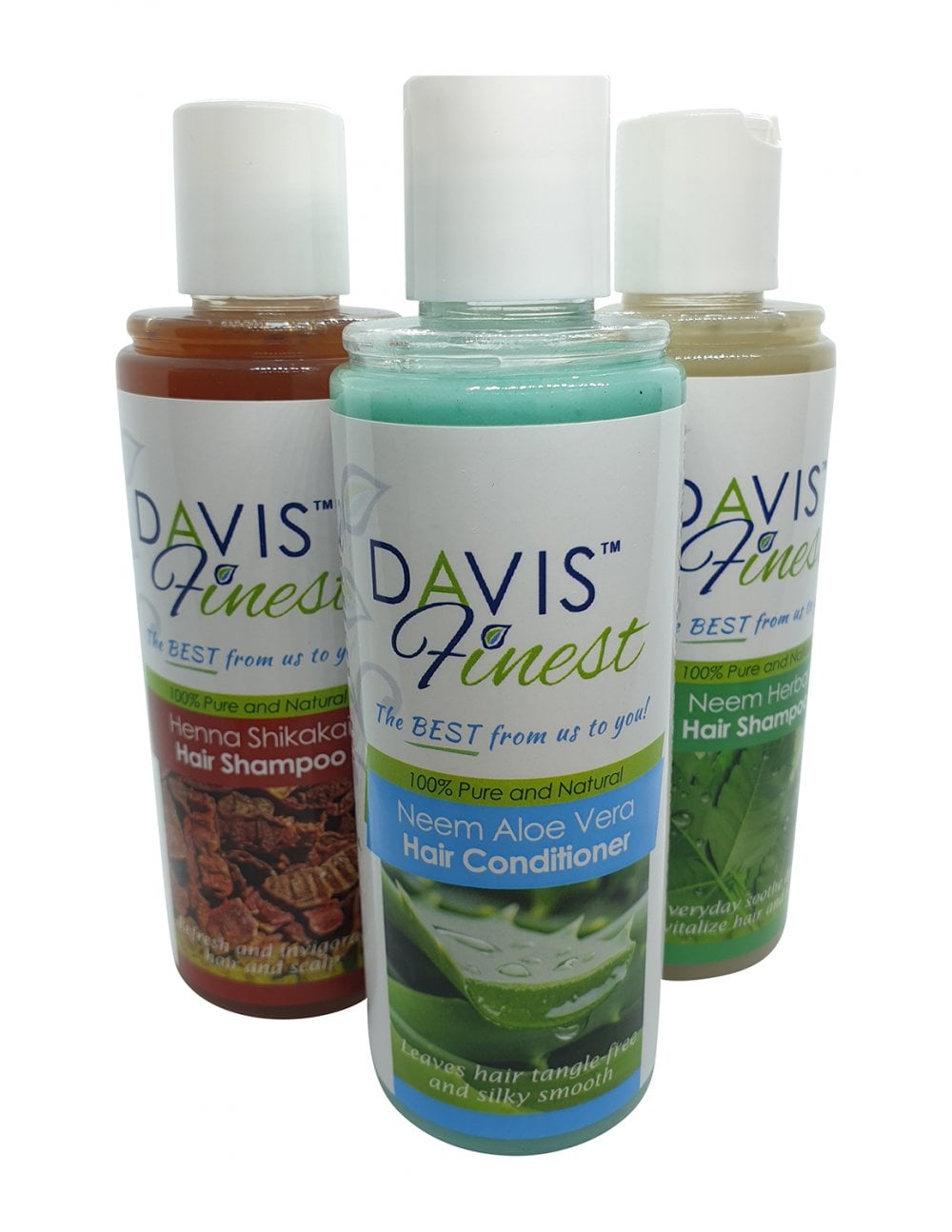 Neem Aloe Vera Herbal Hair Conditioner davisfinest.com 6